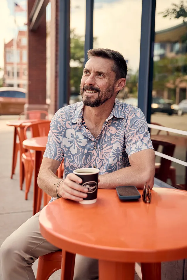 Café portrait